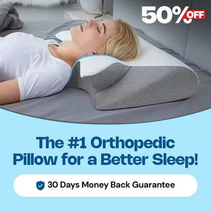 Butterfly Memory Foam Neck Support Pillow