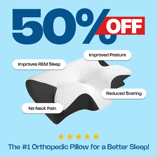 Butterfly Memory Foam Neck Support Pillow